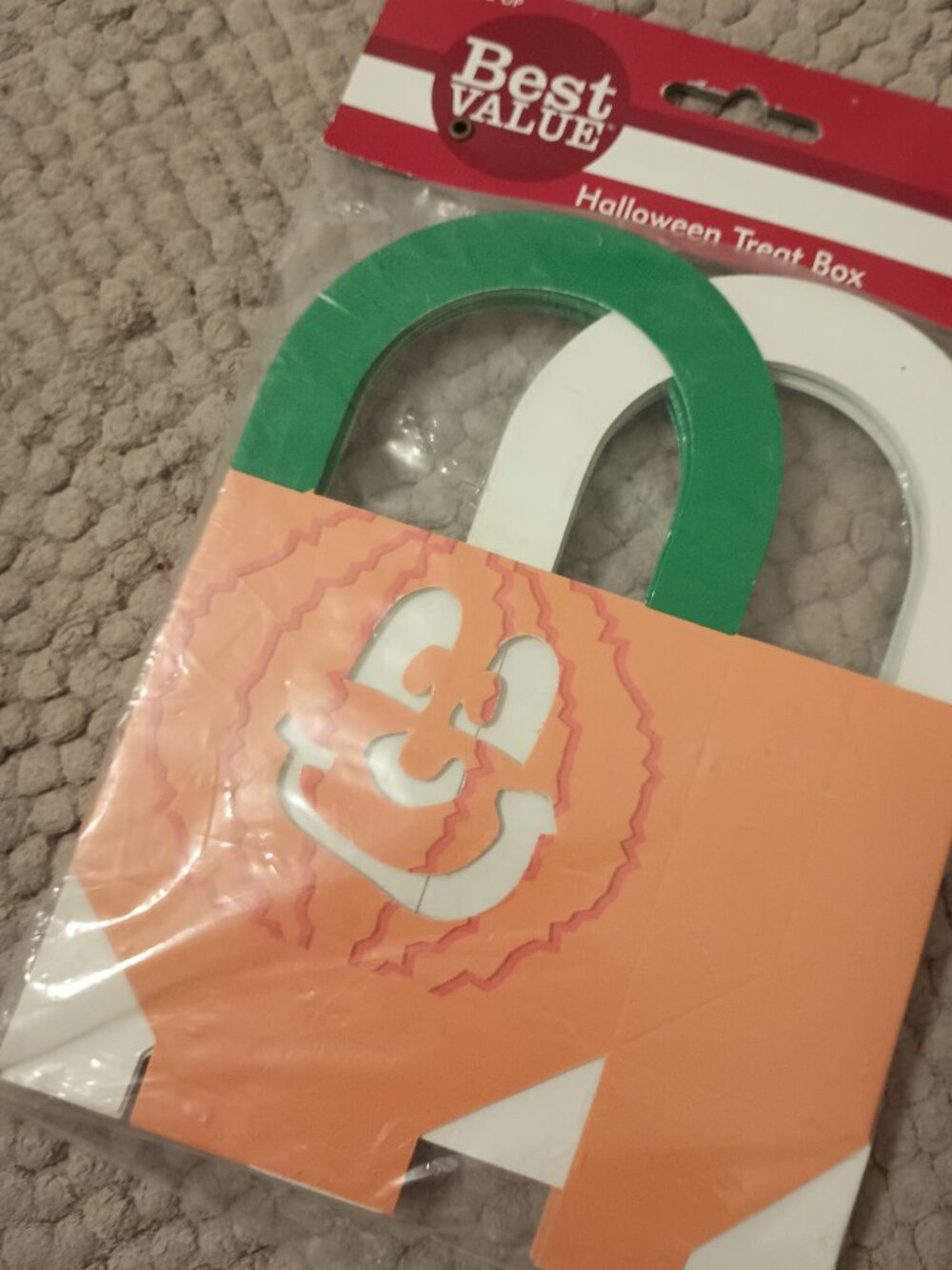 NEW 10-pack Halloween paper treat boxes